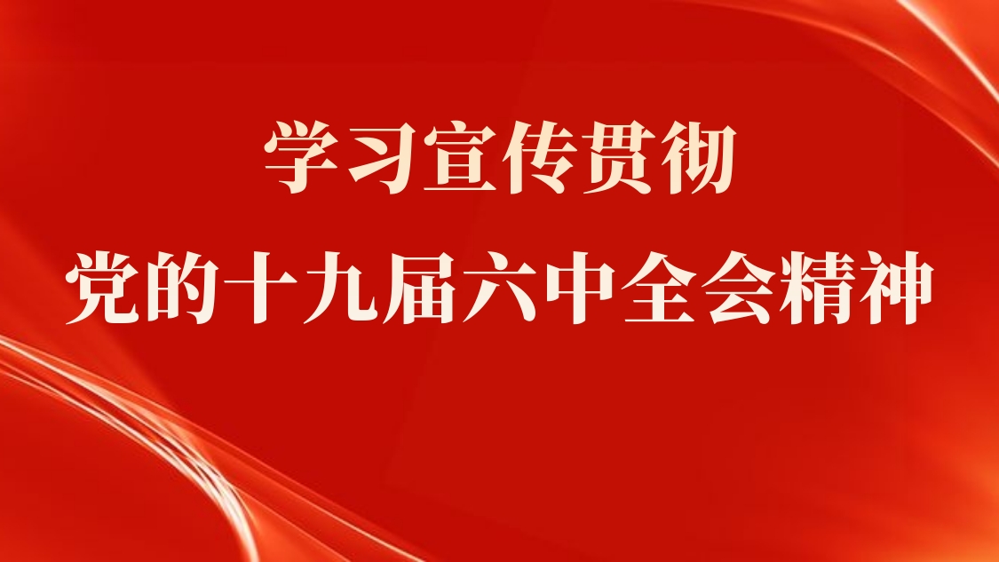 主题党课：学习宣传贯彻党的十九届六中全会精神